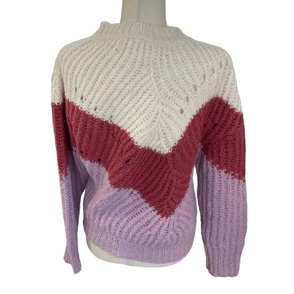 BA&SH Balmy Color-Block Sweater - Picture 9 of 16